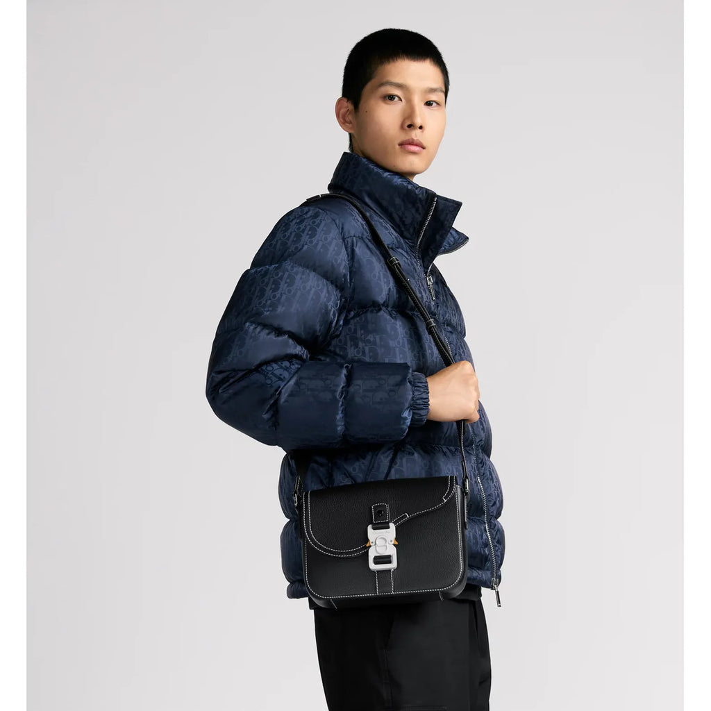 Sacoche Dior - Messenger à rabat Saddle Noir