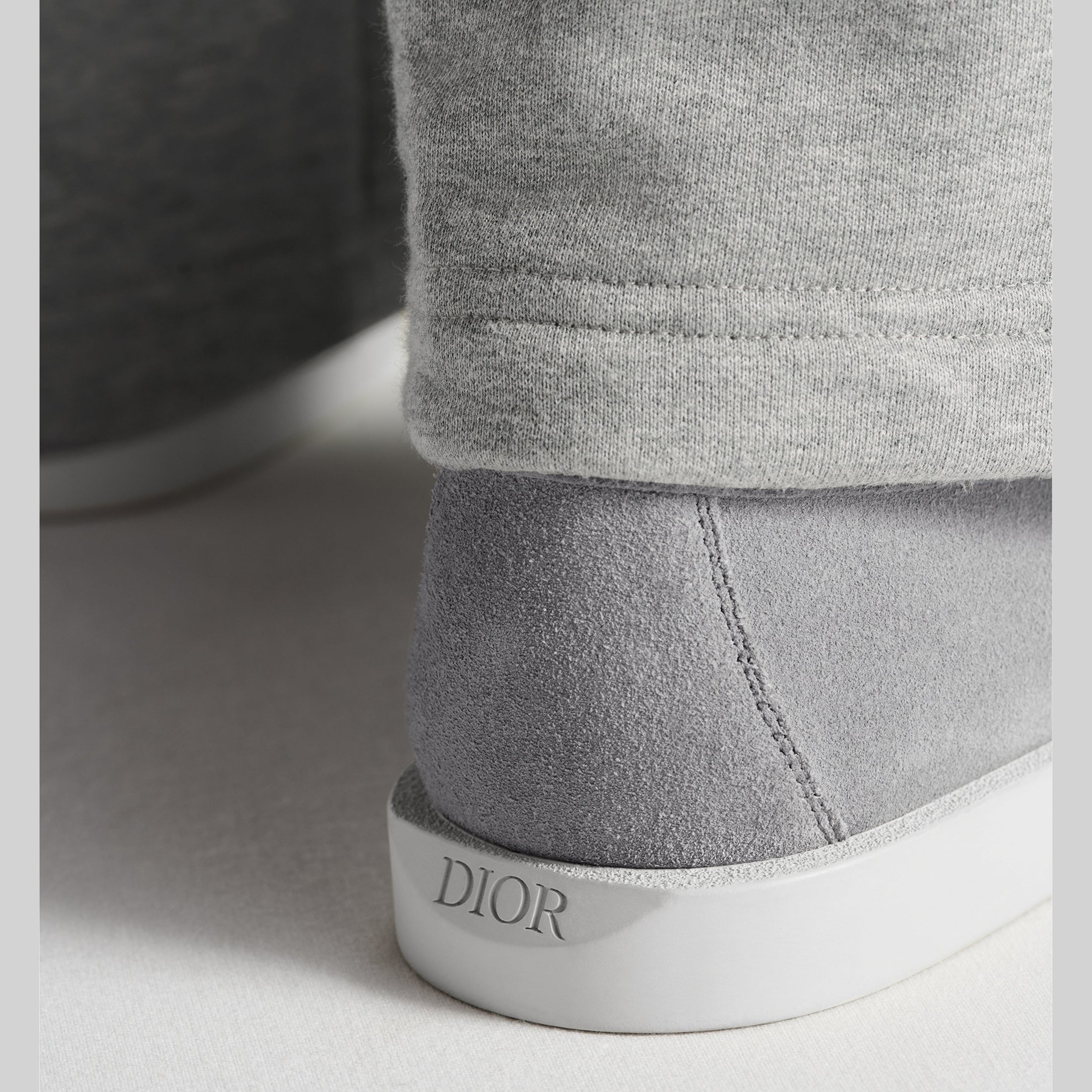 Mocassins Dior - Granville - Toile Jacquard - Gris