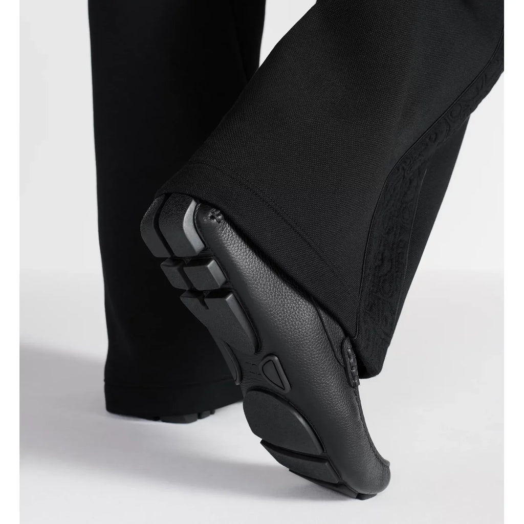 Mocassin Dior - Cuir de veau grainé - Noir