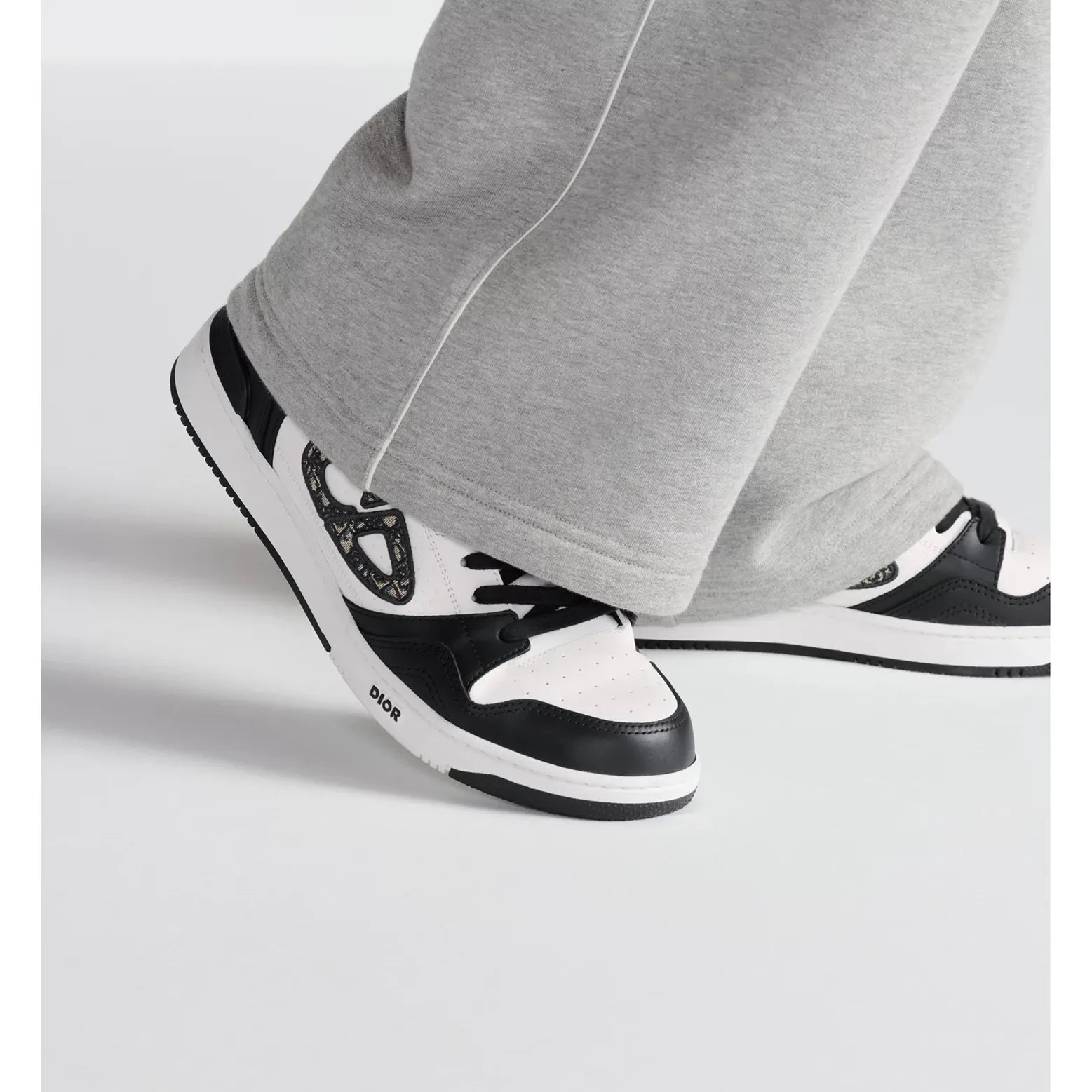 Espadrilles Dior - B57 Dribble Low - Noir/Blanc