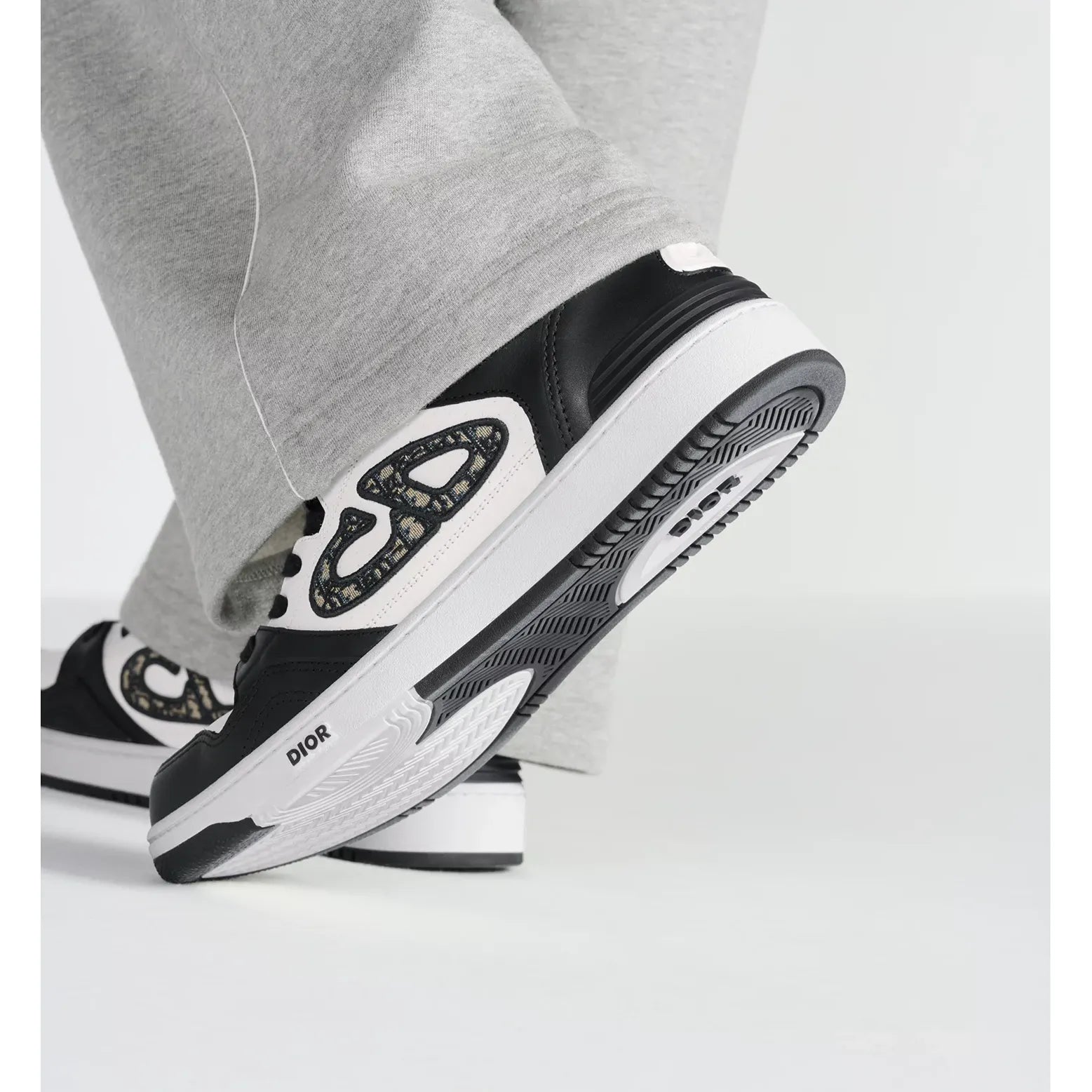 Espadrilles Dior - B57 Dribble Low - Noir/Blanc