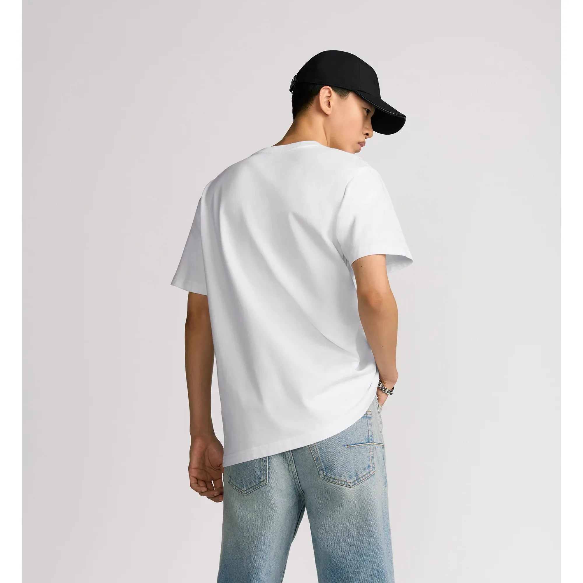 T-Shirt Christian Dior - Couture - Coupe Relax -  Blanc
