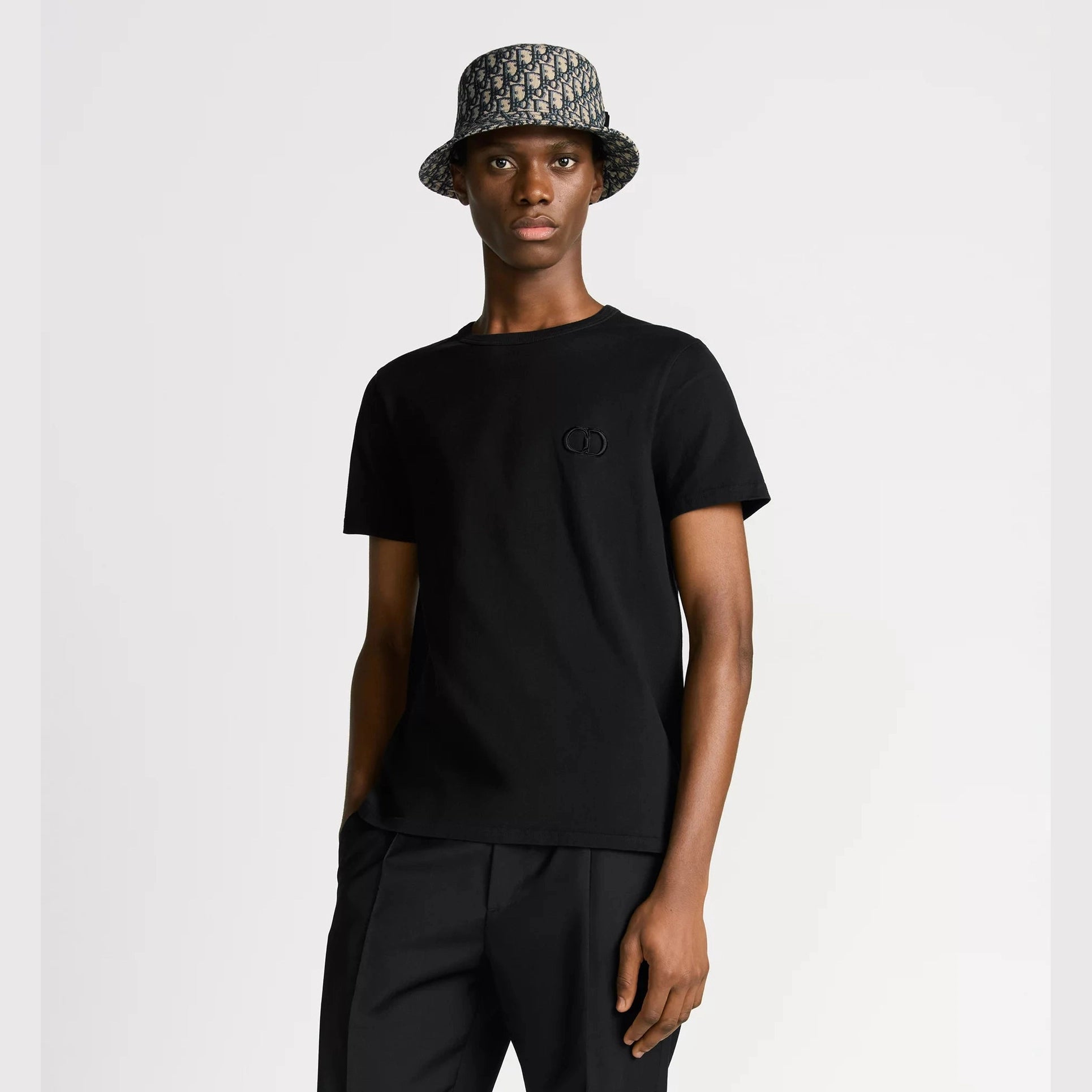 T-Shirt Christian Dior - CD Icon - Coupe Regular - Noir