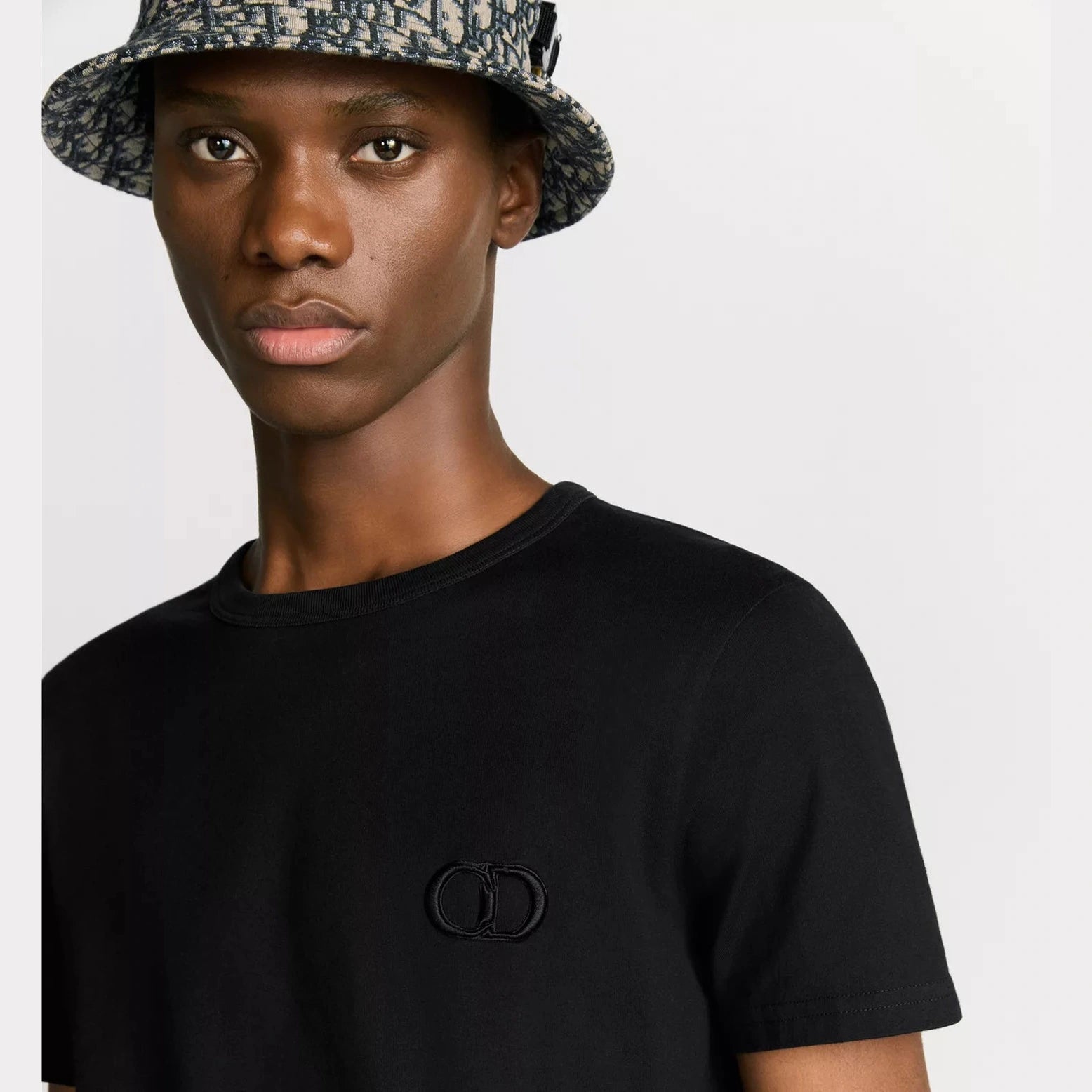 T-Shirt Christian Dior - CD Icon - Coupe Regular - Noir