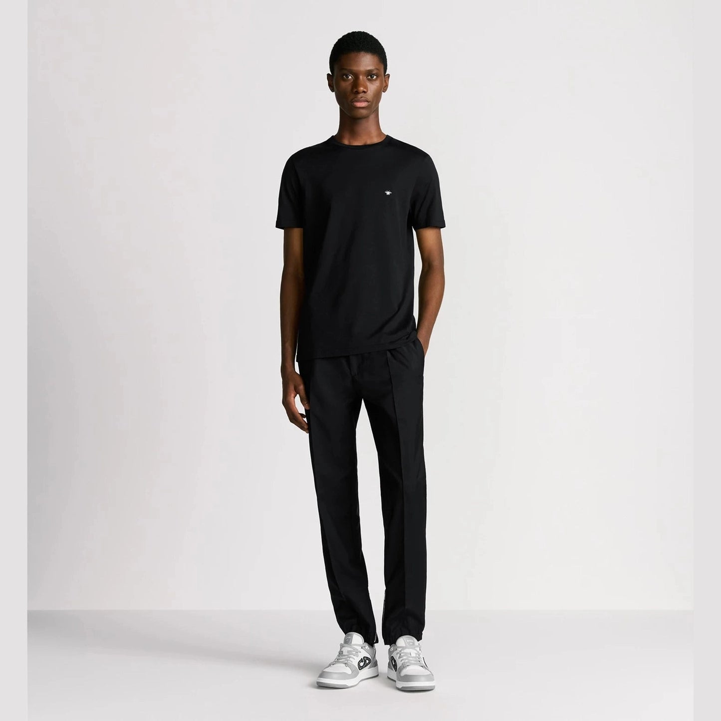 T-Shirt Christian Dior - Abeille - Coton - Noir