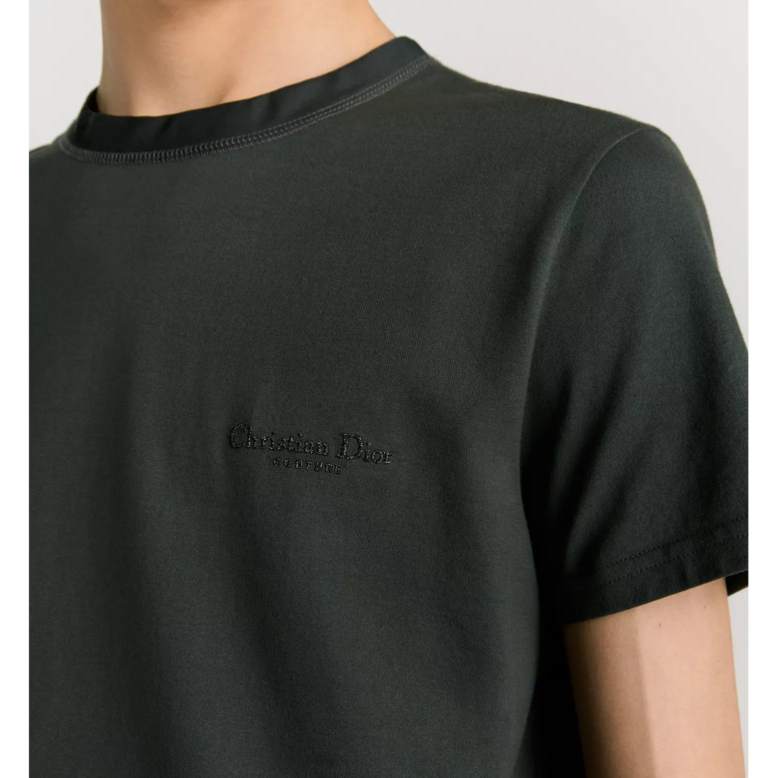 T-Shirt Christian Dior - Couture - Coupe Regular - Gris