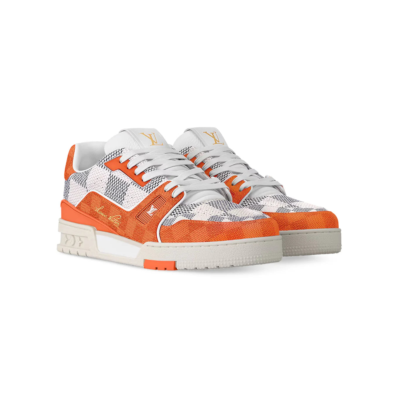 Espadrilles Louis Vuitton - Trainer - Orange Damier