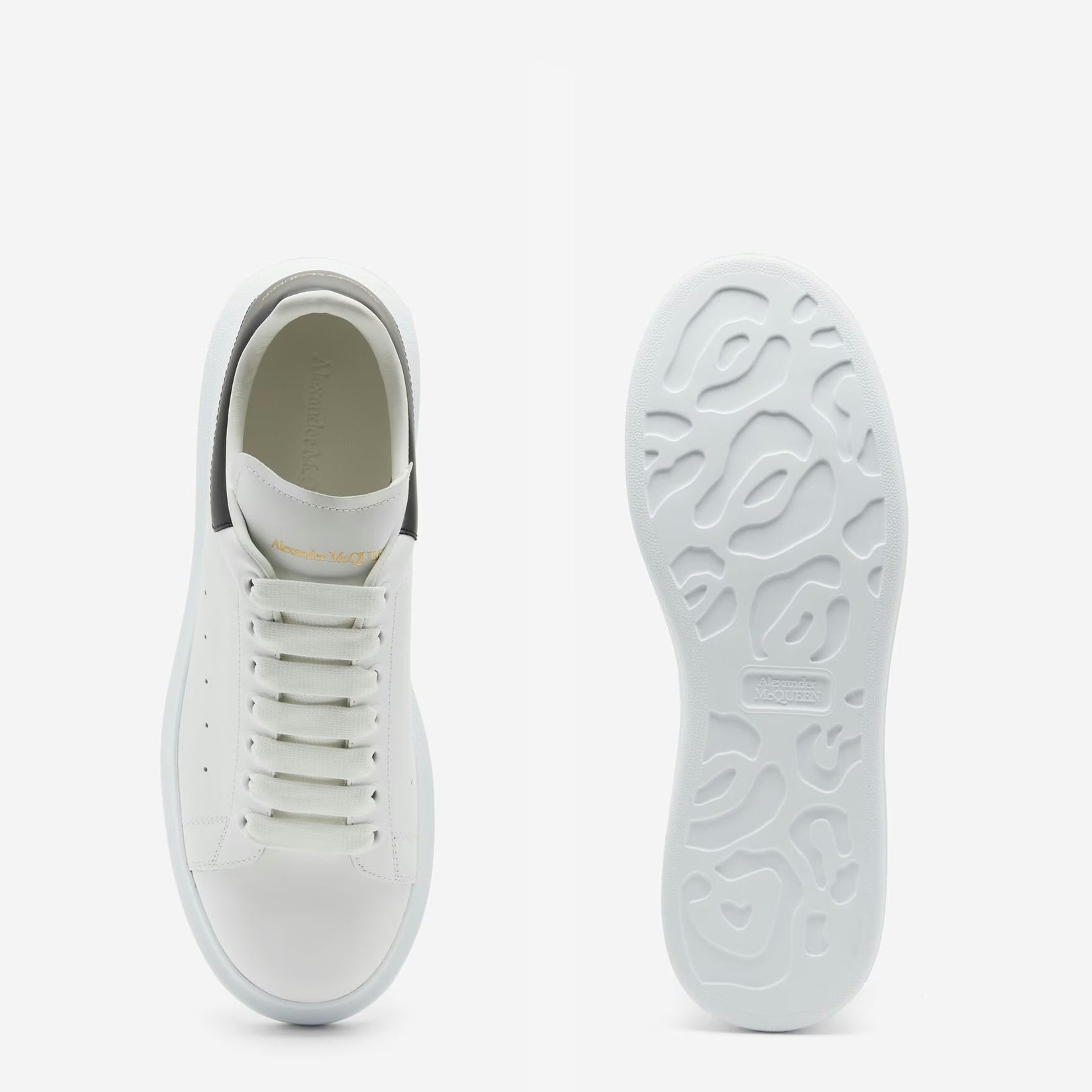 Espadrilles Alexander McQueen - Oversize - Blanc / Noir