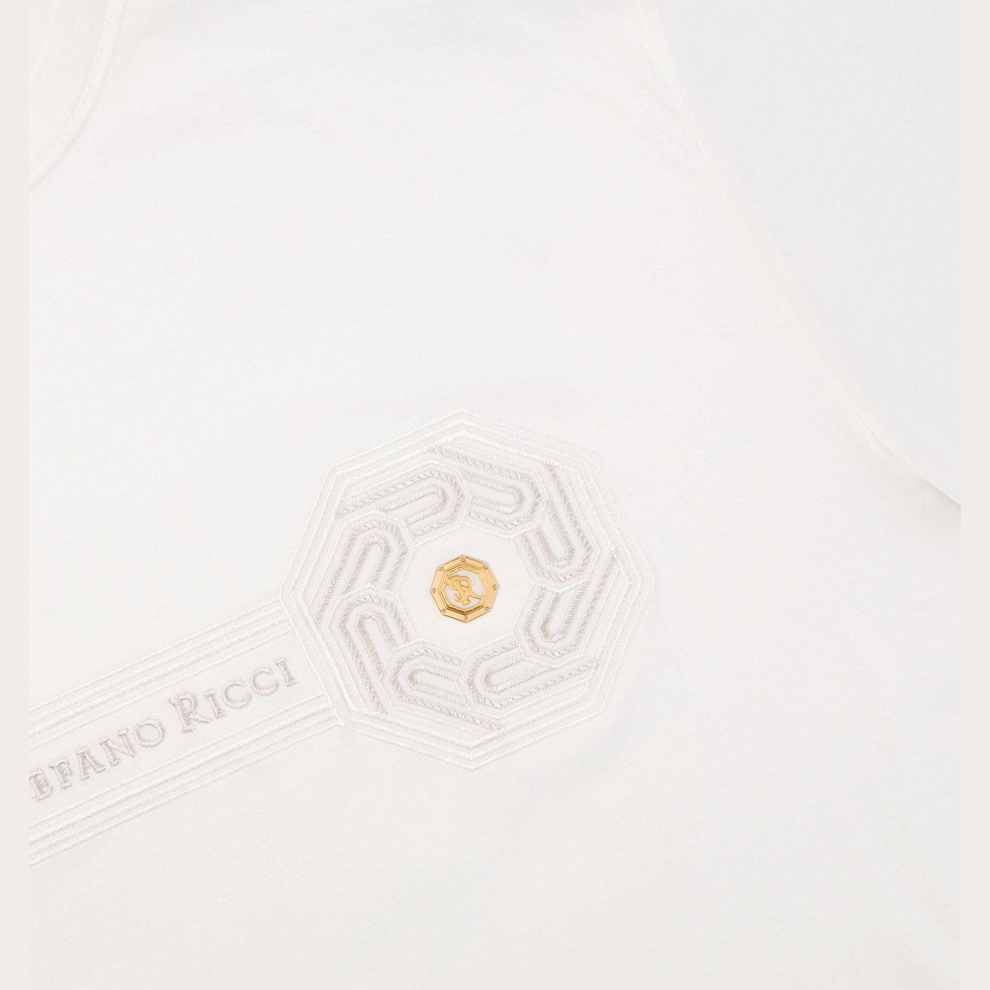T-Shirt Stefano Ricci - Blanc