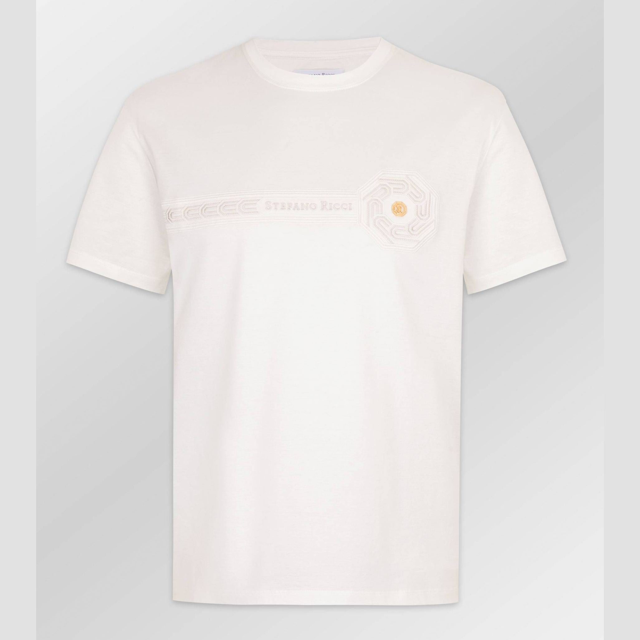 T-Shirt Stefano Ricci - Blanc