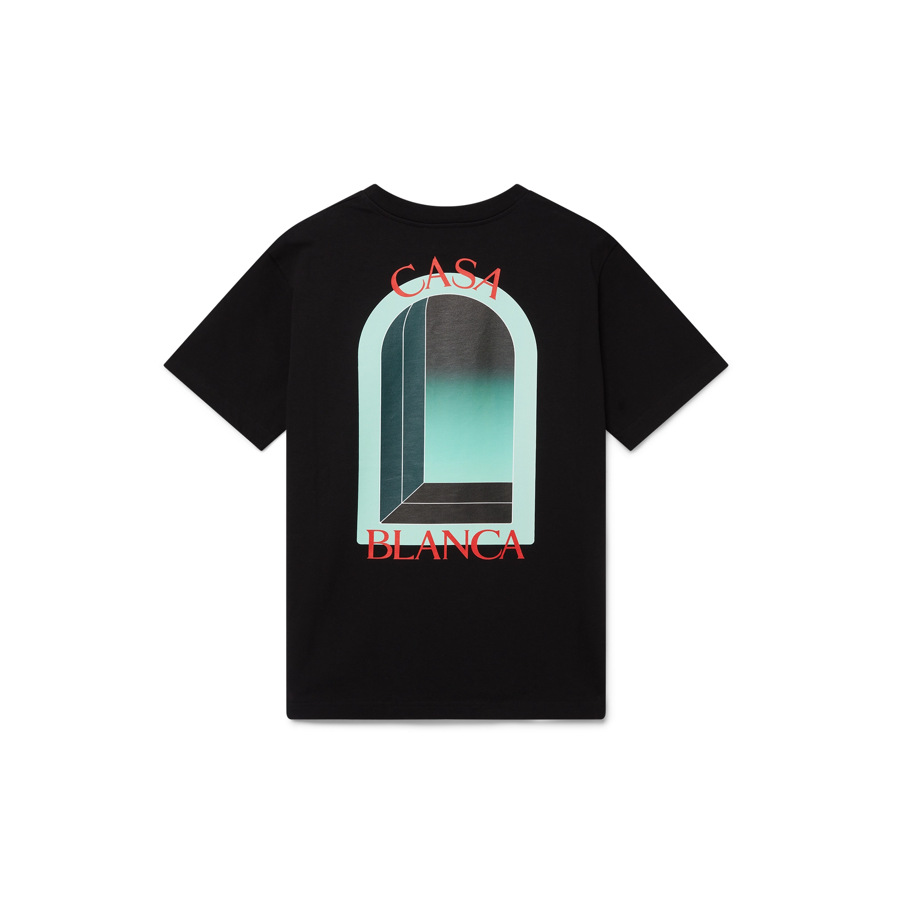 T-Shirt Casablanca - L'Arche - Noir