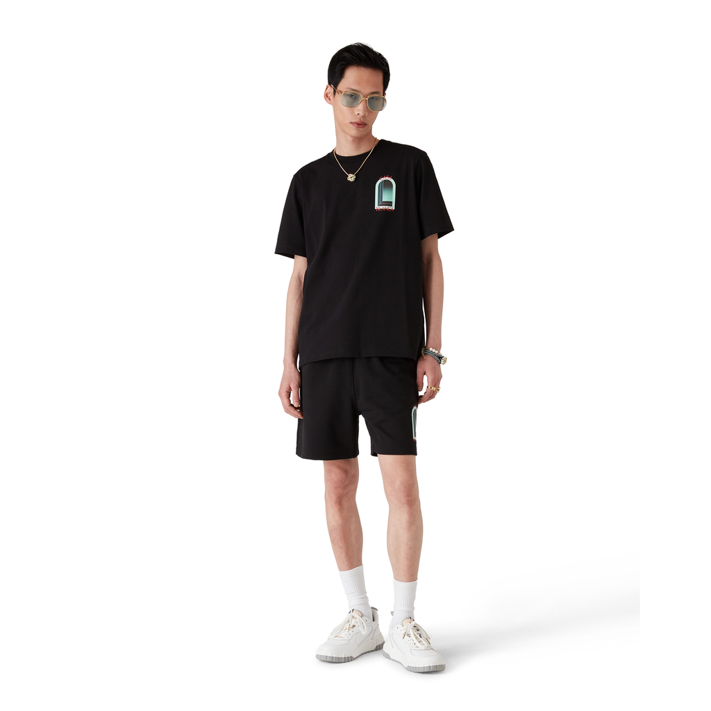 T-Shirt Casablanca - L'Arche - Noir