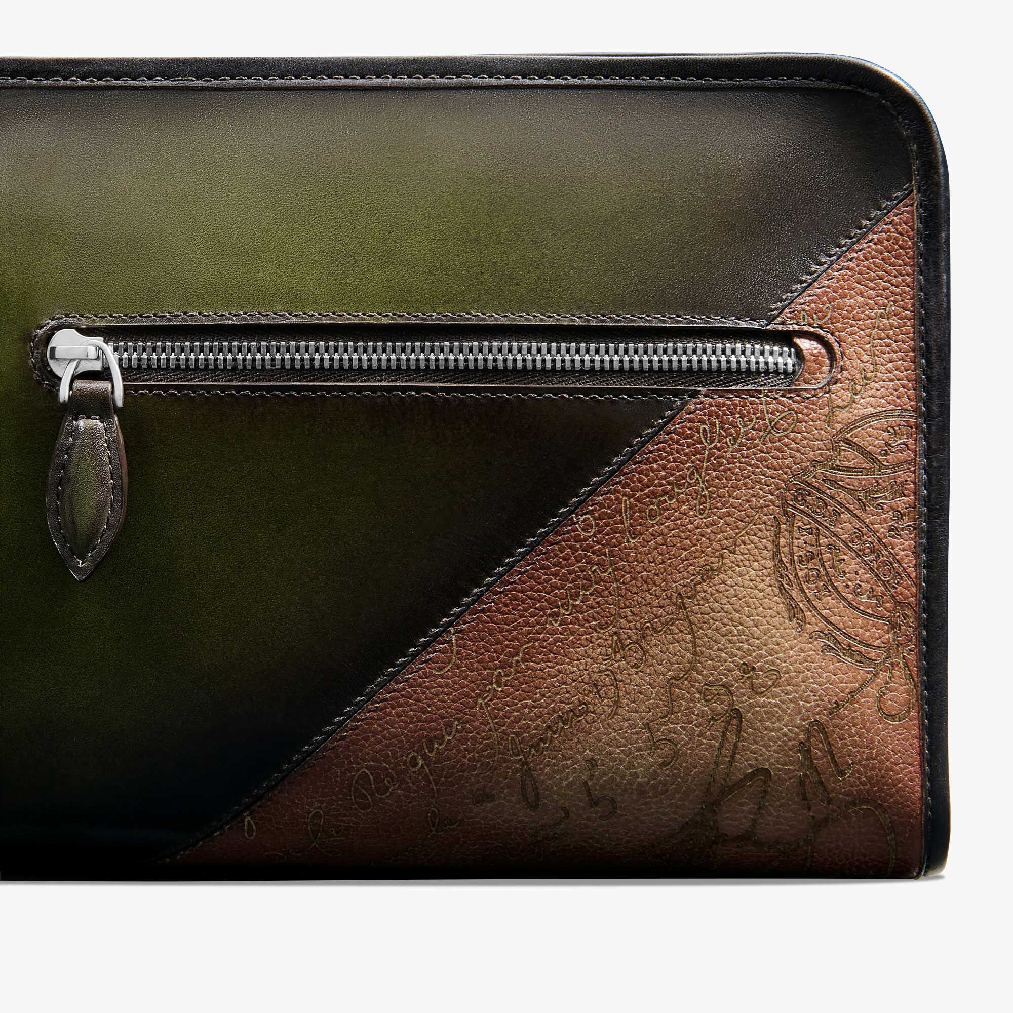 Trousse de toilette Berluti - en Cuir Morning Scritto