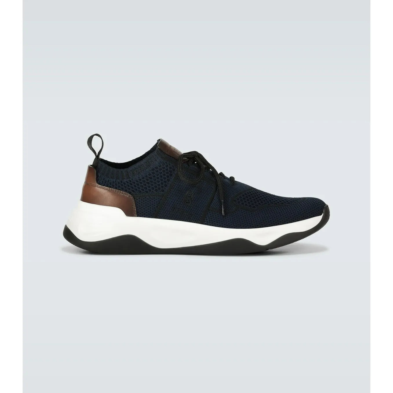 Espadrilles Berluti - Shadow - Lin et Cuir - Bleu Marine