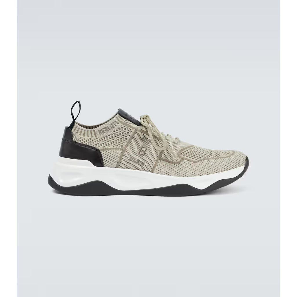 Espadrilles Berluti - Shadow - Lin et Cuir - Beige