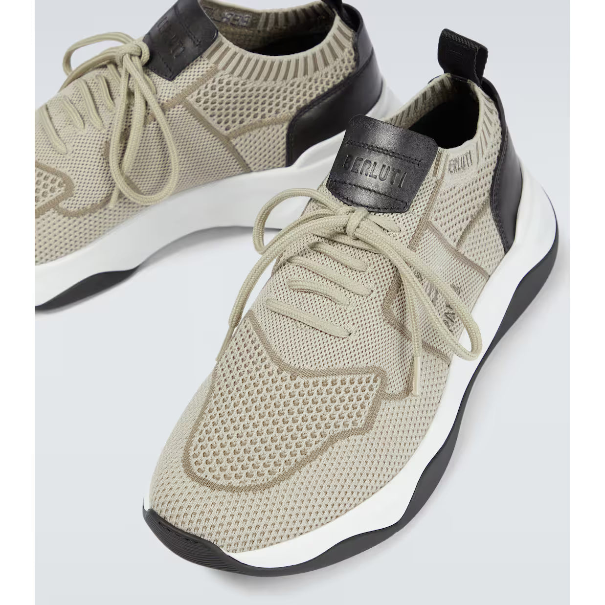 Espadrilles Berluti - Shadow - Lin et Cuir - Beige