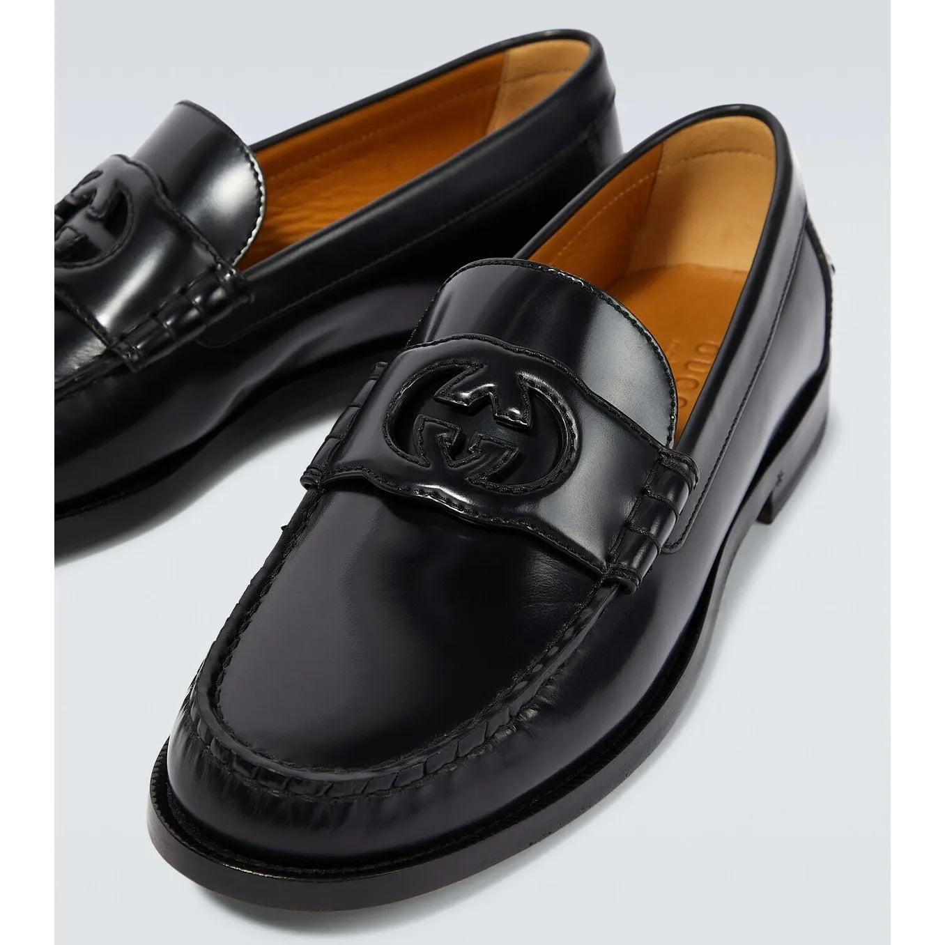 Mocassin Gucci - Interlocking G - Noir
