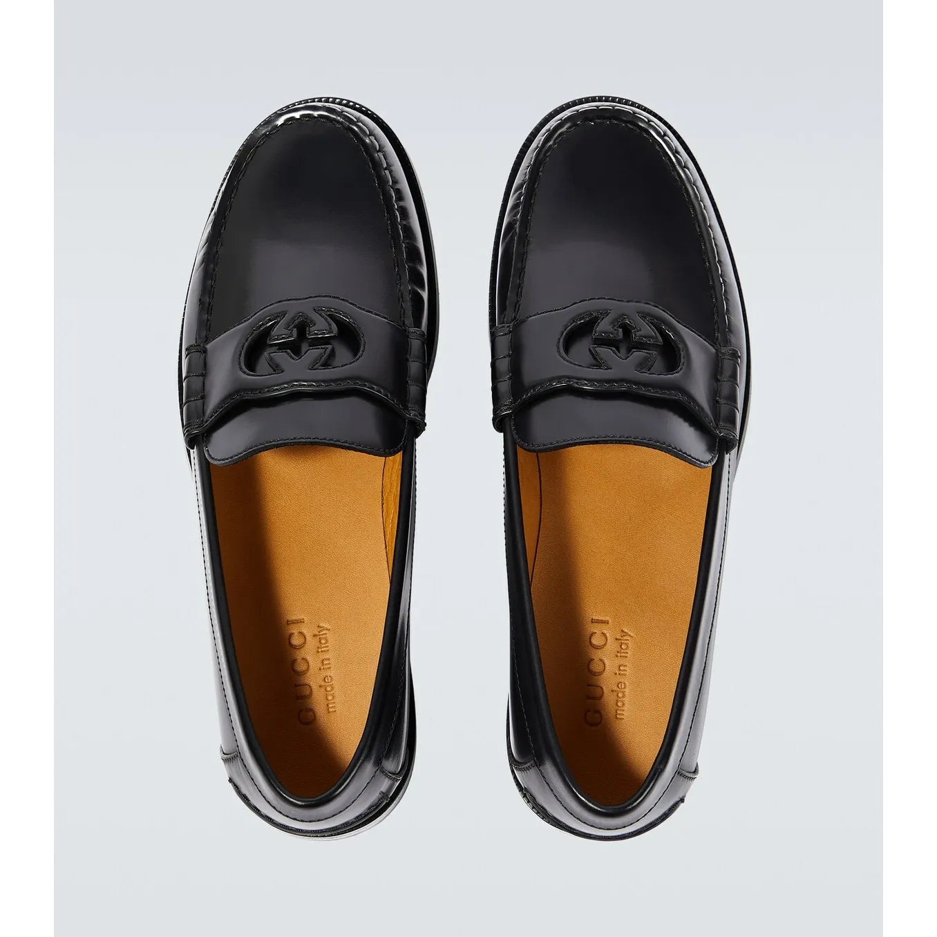 Mocassin Gucci - Interlocking G - Noir