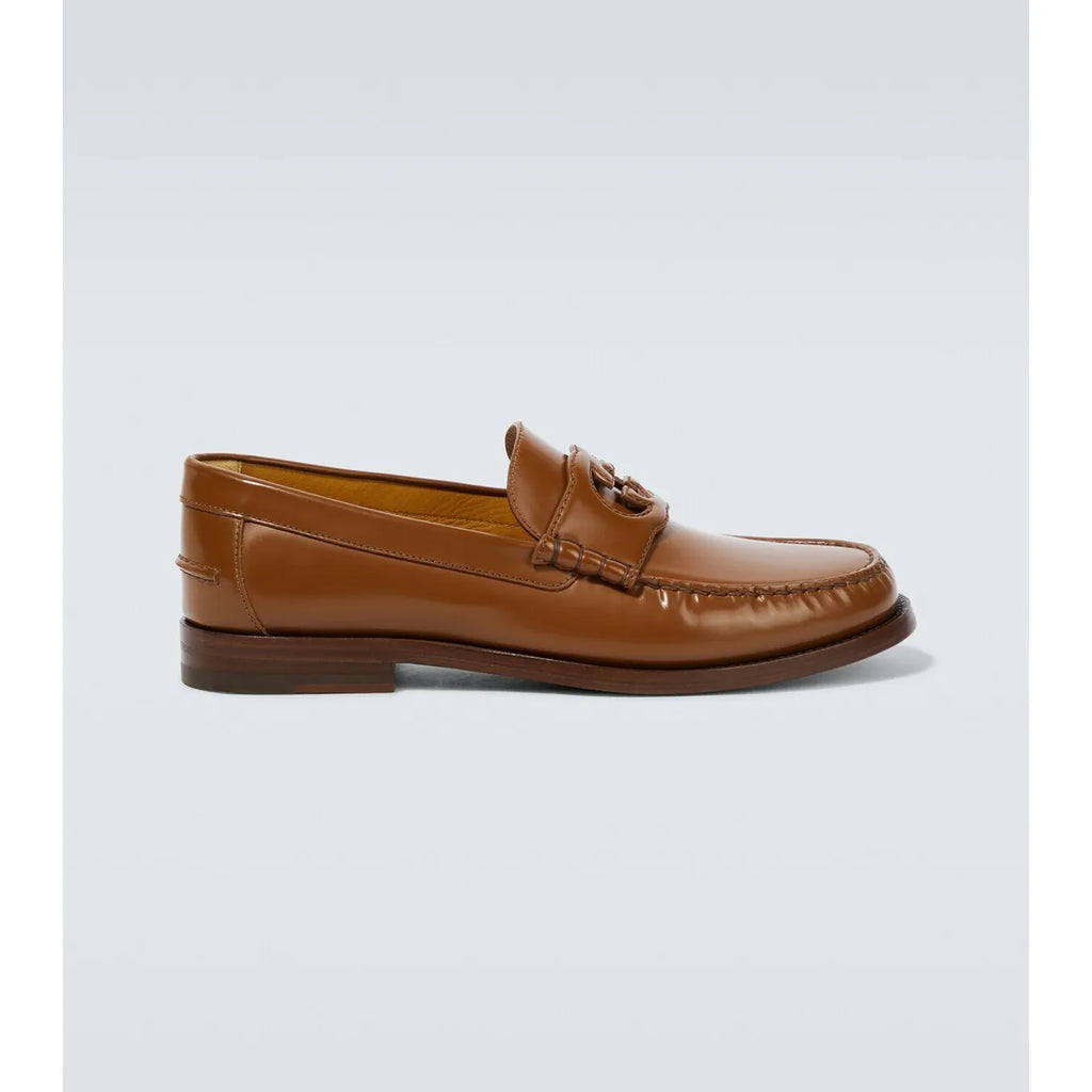 Mocassin Gucci - Interlocking G - Marron