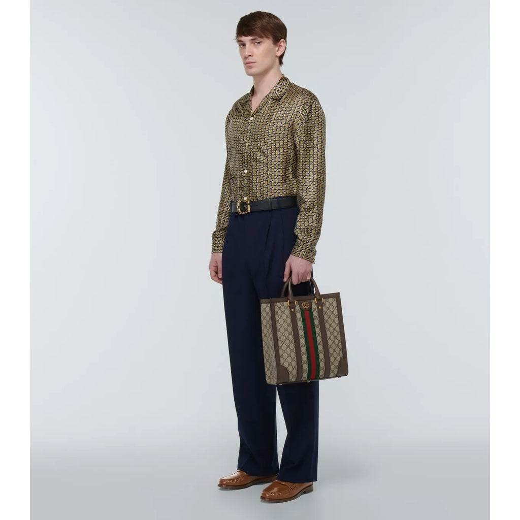 Mocassin Gucci - Interlocking G - Marron