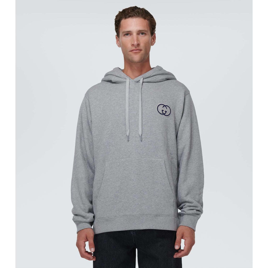 Sweatshirt à capuche Gucci - Gris