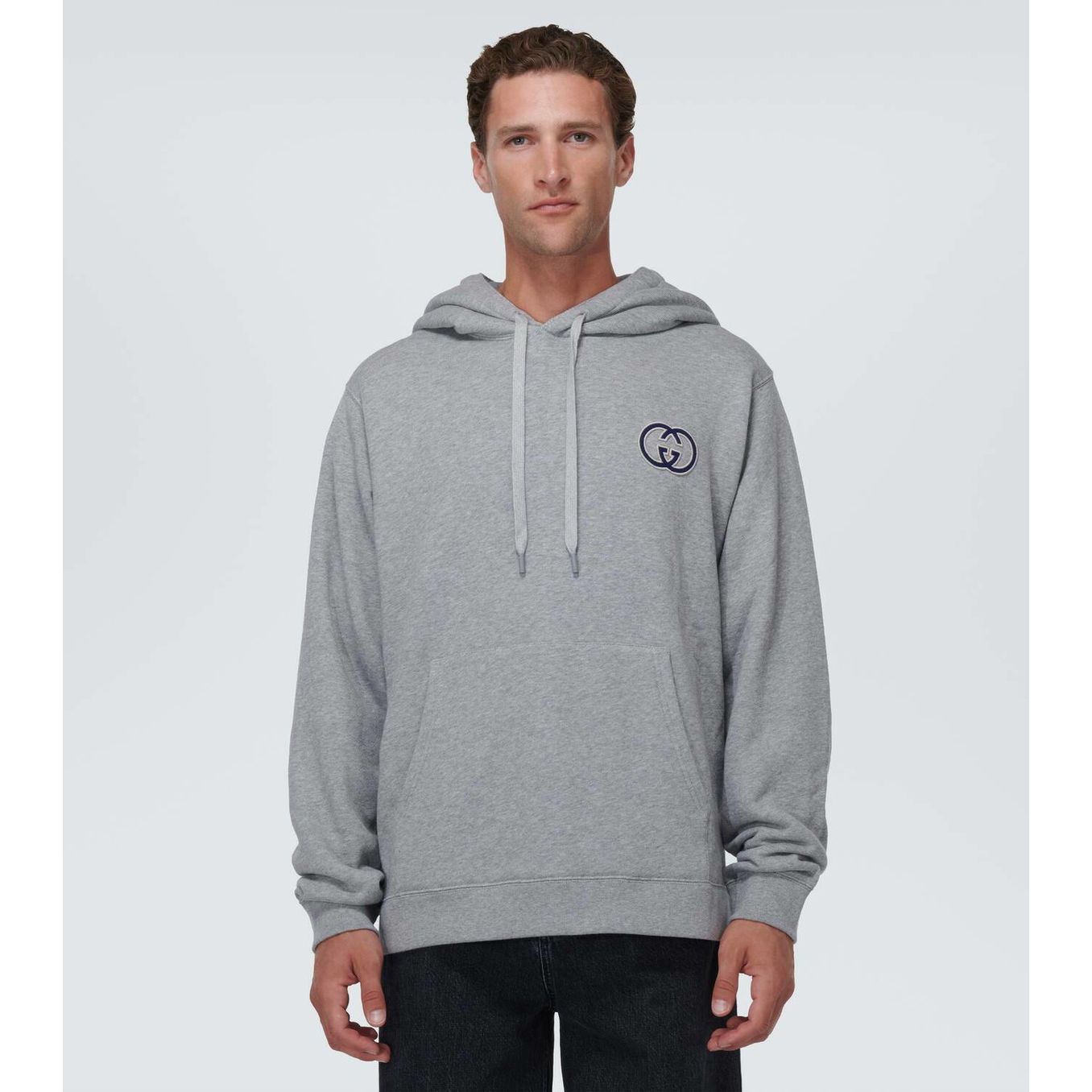 Sweatshirt à capuche Gucci - Gris