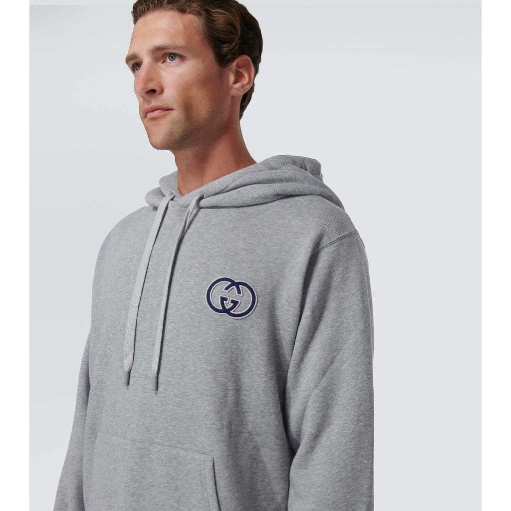 Sweatshirt à capuche Gucci - Gris