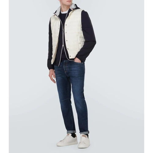 Bomber Brunello Cucinelli- Bleu Marine