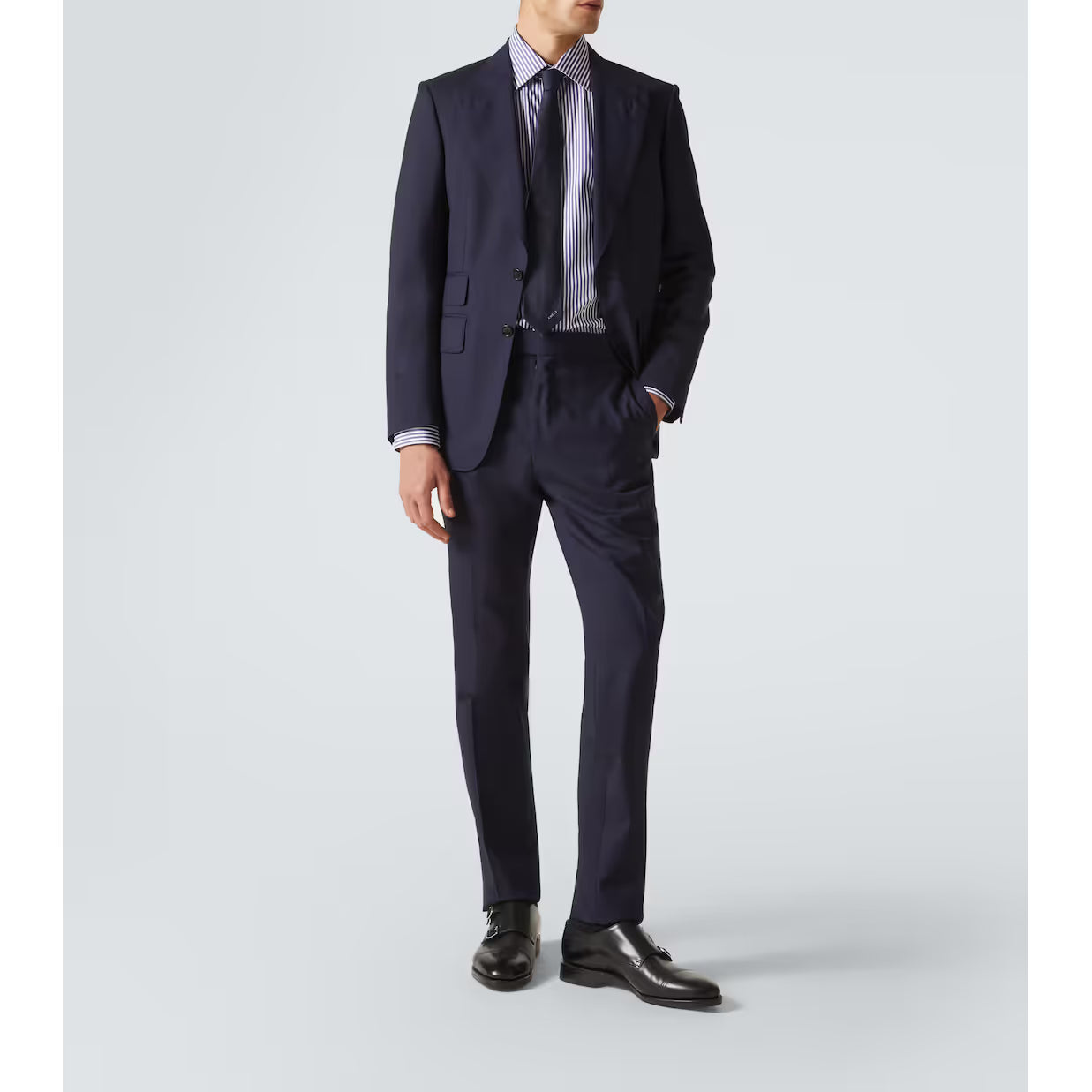 Chemise Zegna - En Coton Rayé