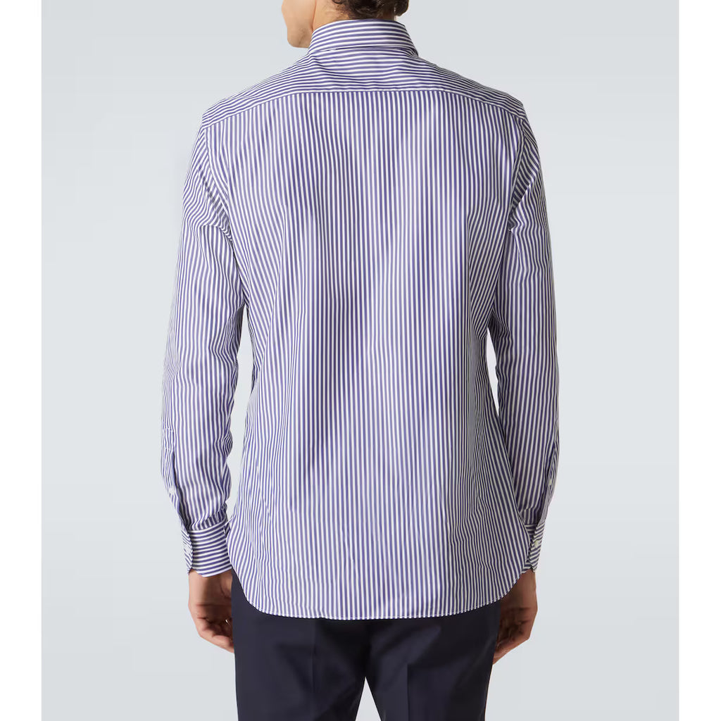 Chemise Zegna - En Coton Rayé