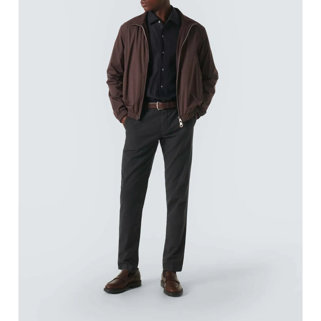 Bomber Loro Piana en tissu Windmate®