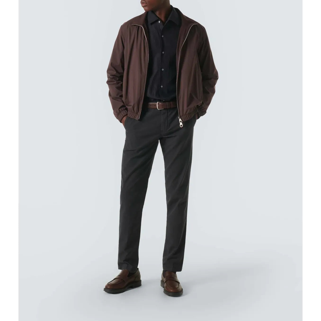 Bomber Loro Piana en tissu Windmate®