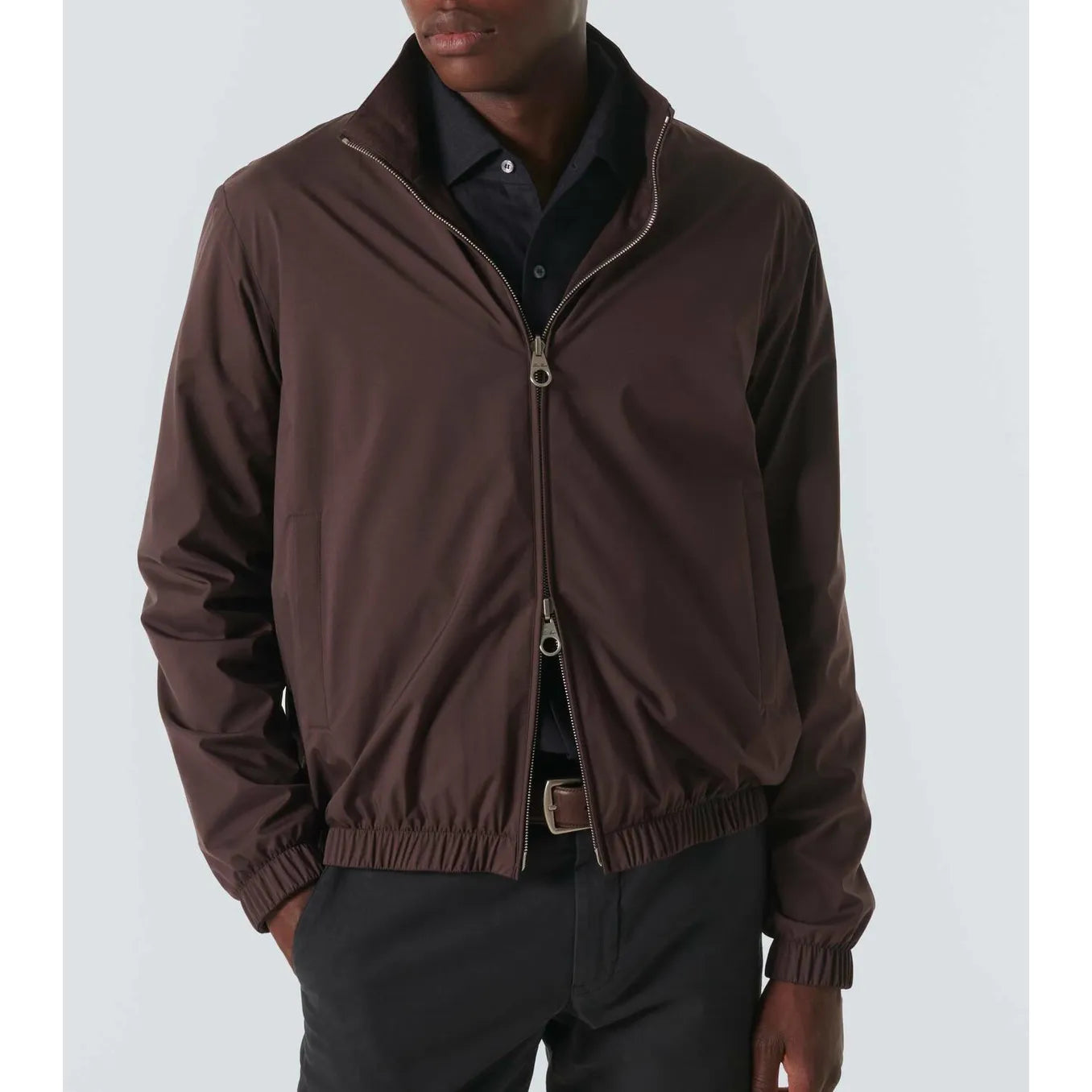 Bomber Loro Piana en tissu Windmate®