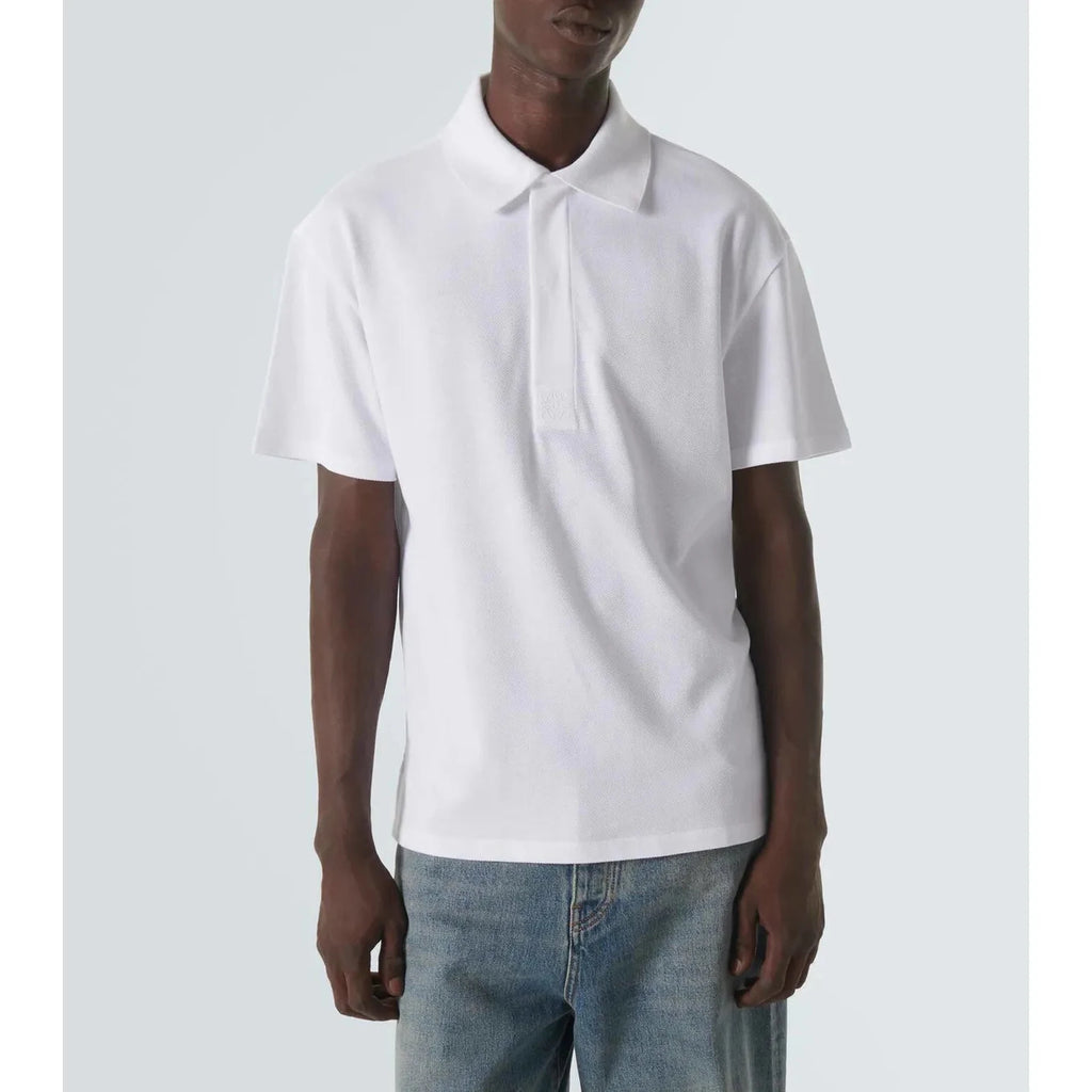 Polo Loewe - Logo Brodé - Blanc