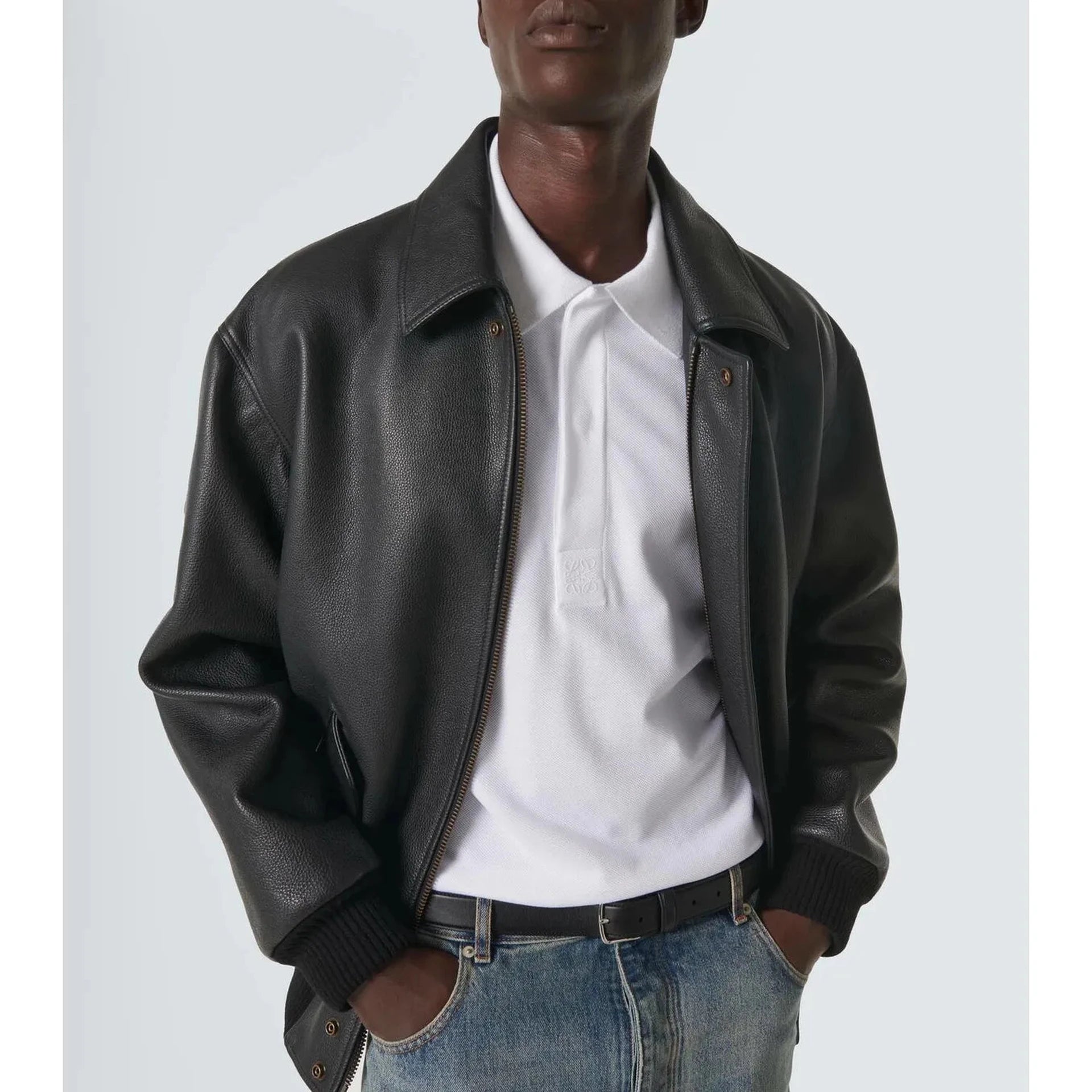 Polo Loewe - Logo Brodé - Blanc