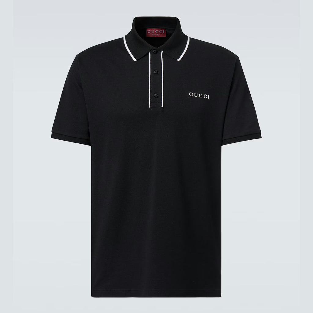 Polo Gucci - Stretch Cotton - Noir
