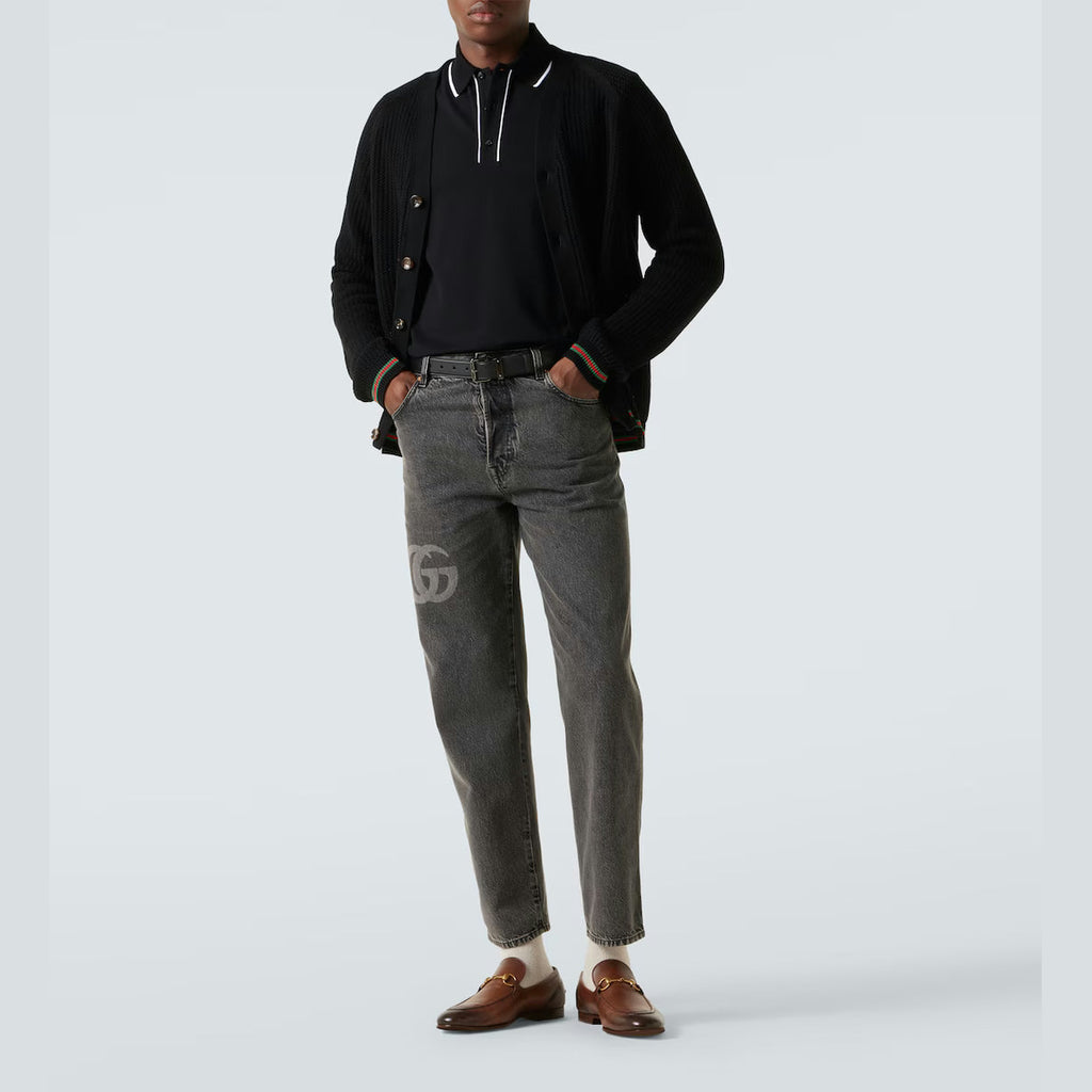 Polo Gucci - Stretch Cotton - Noir