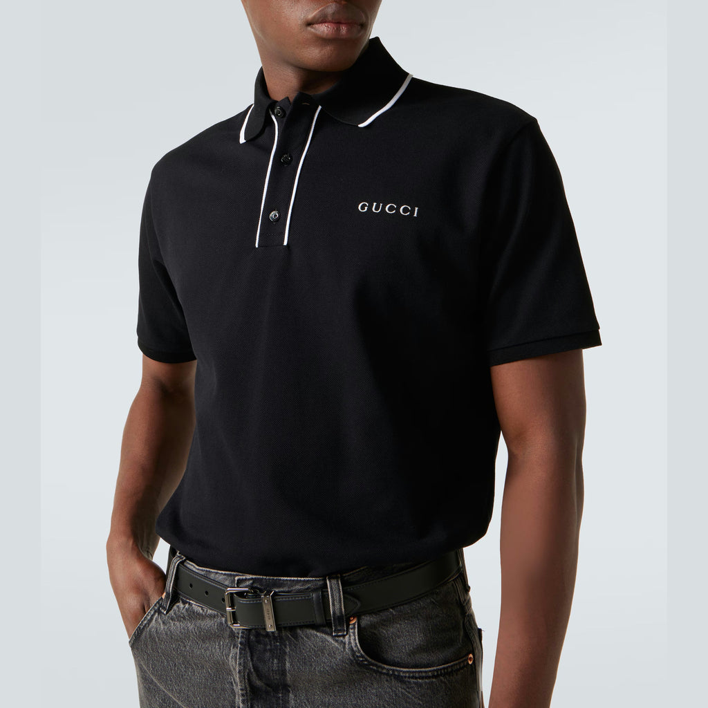 Polo Gucci - Stretch Cotton - Noir
