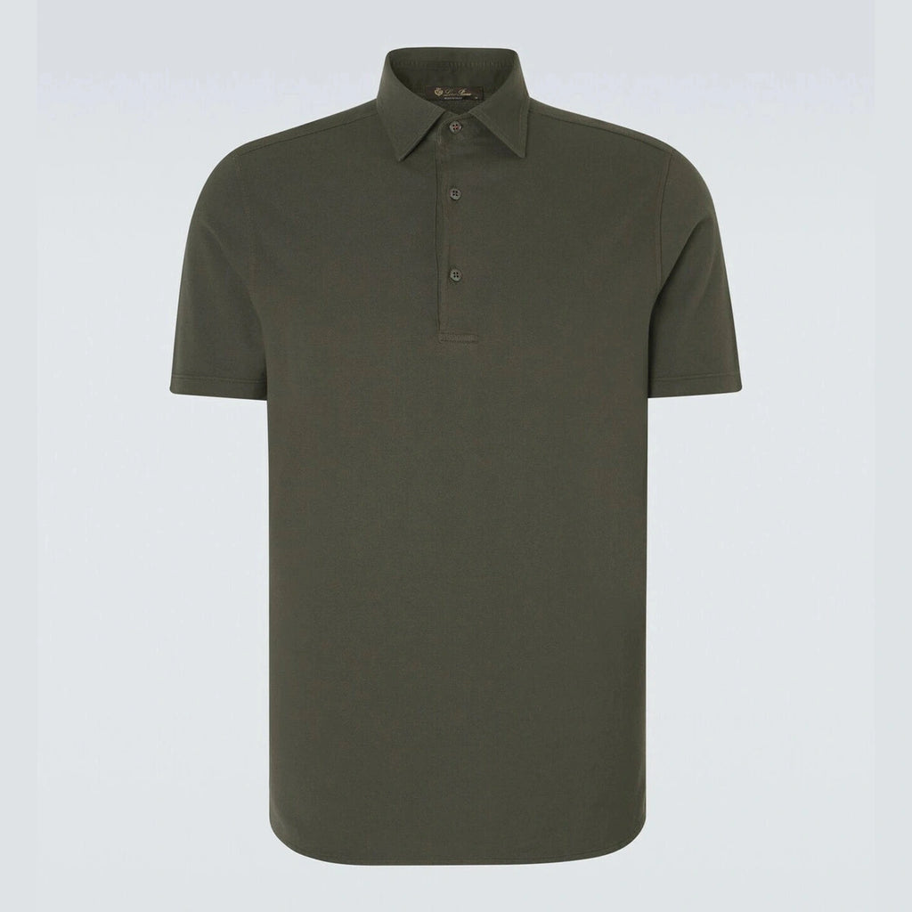 Polo Loro Piana - Coton - Vert