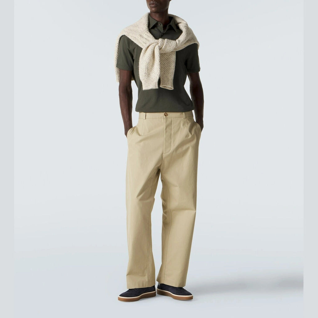 Polo Loro Piana - Coton - Vert