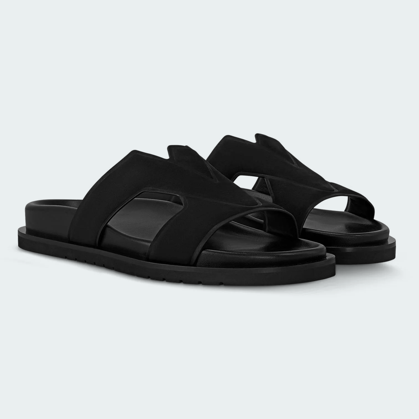 Sandales Louis Vuitton - Oasis - Daim - Noir