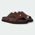 Sandales Louis Vuitton - Oasis - Daim - Marron