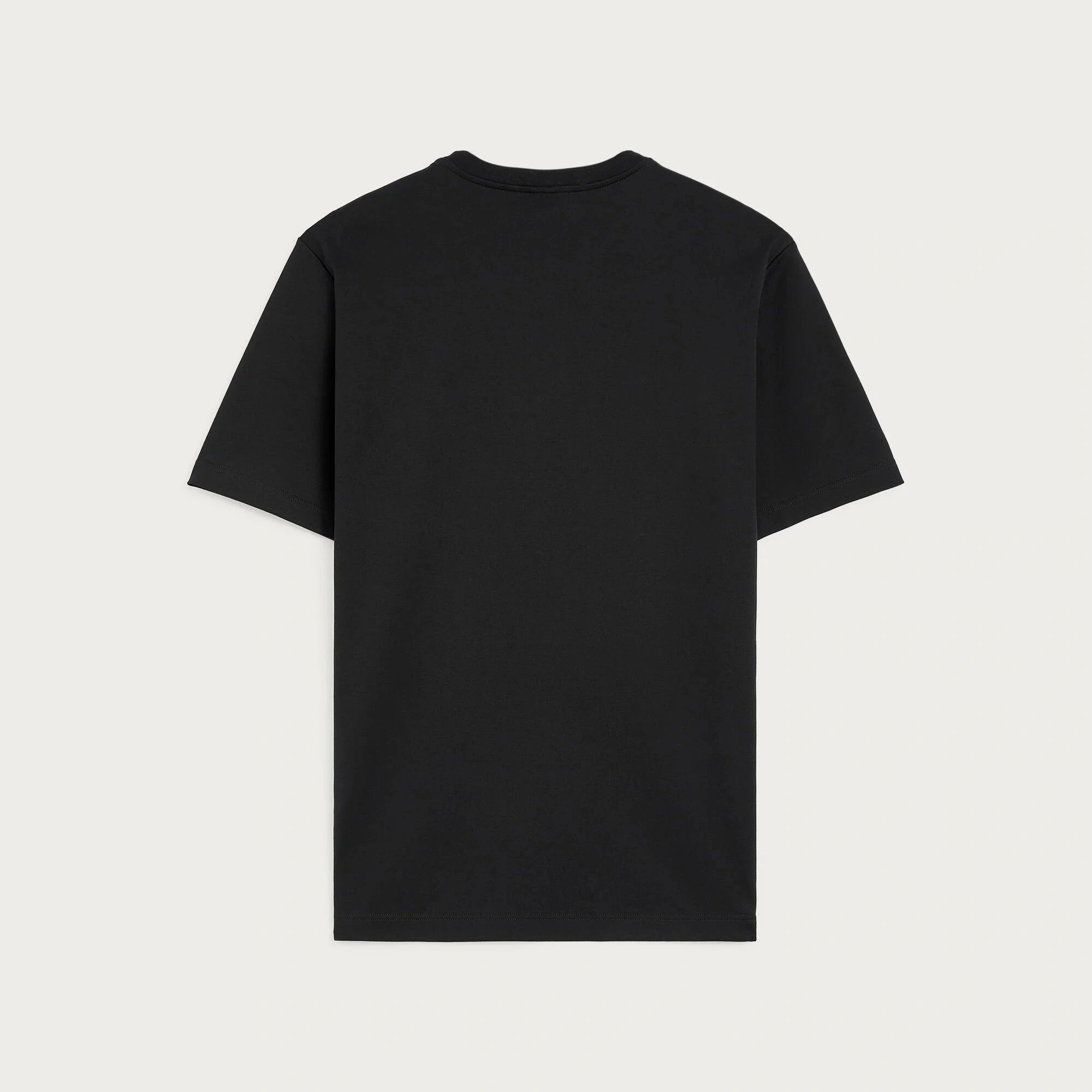 T-Shirt Berluti - à Poche avec Détail en Cuir - Noir