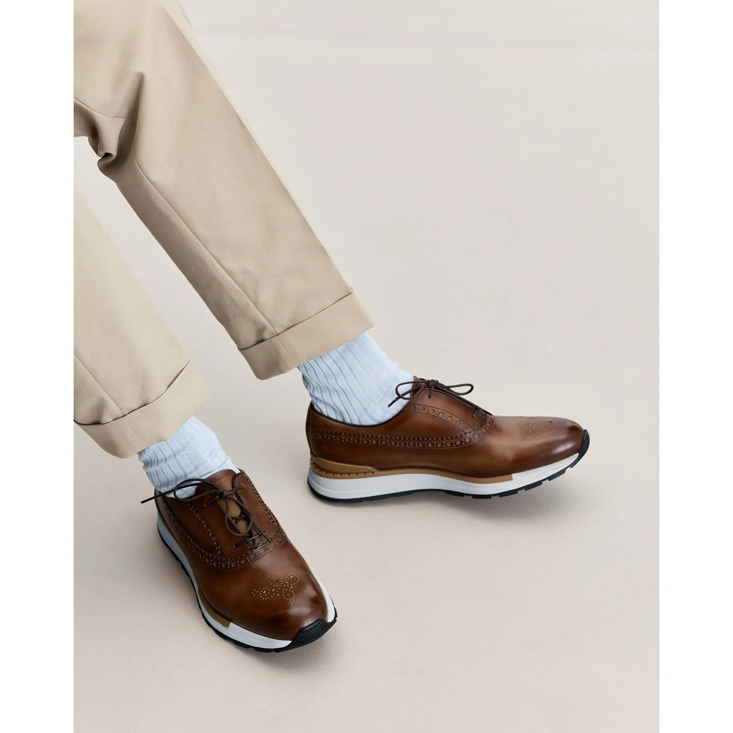 Espadrilles Berluti - Richelieu Fast Track - Cuir