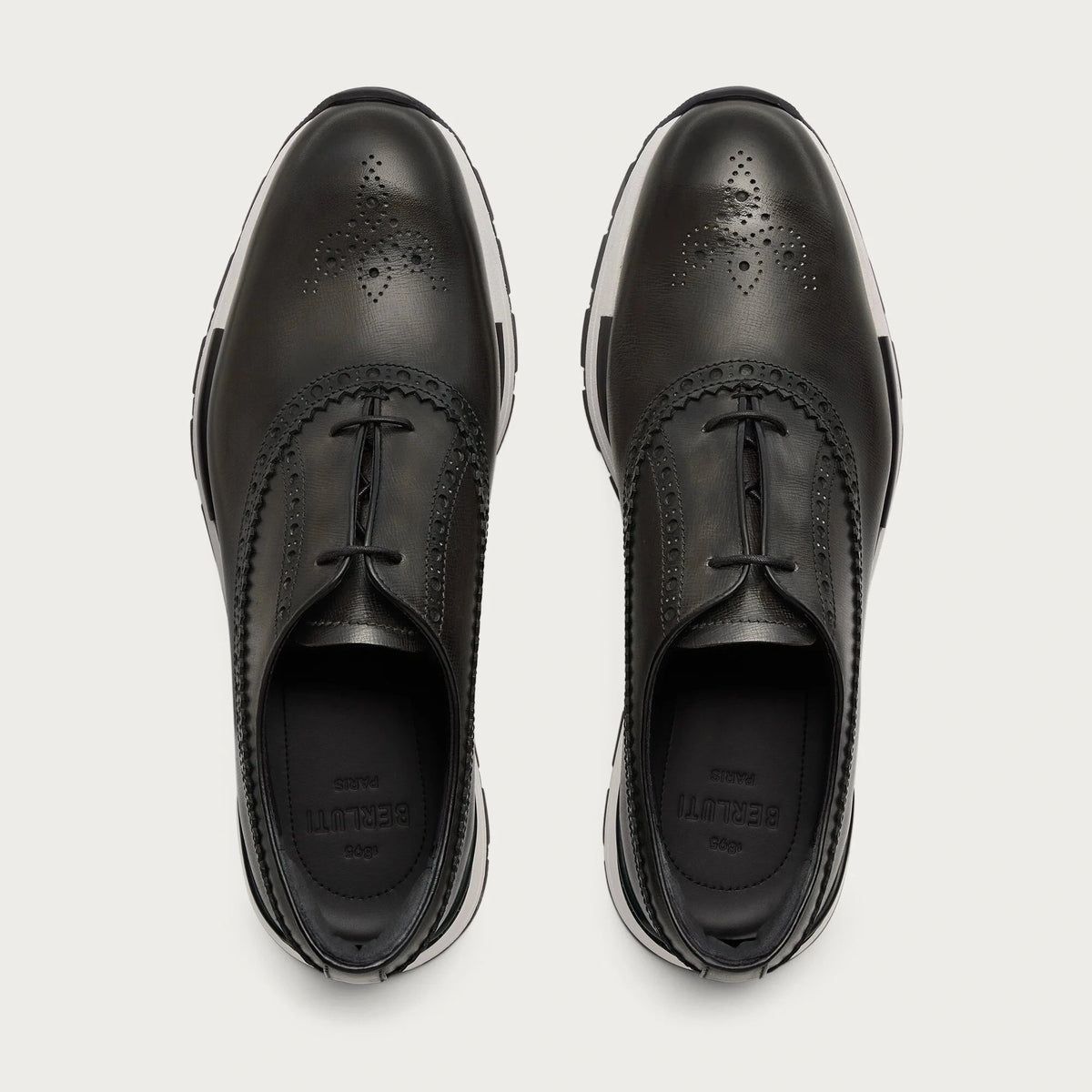 Richelieu Berluti - Fast Track - Cuir - Noir