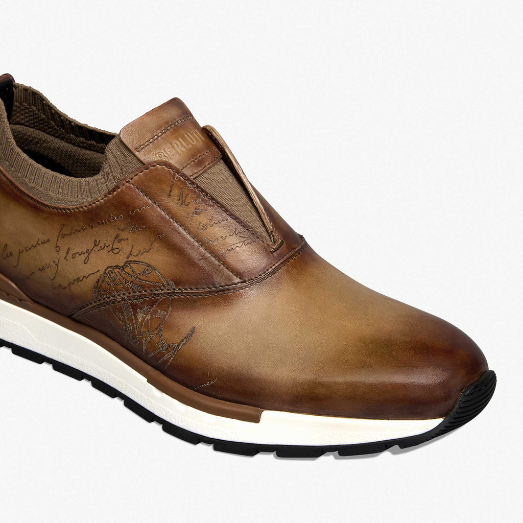 Espadrilles Berluti - Fast Track En Cuir Et Maille