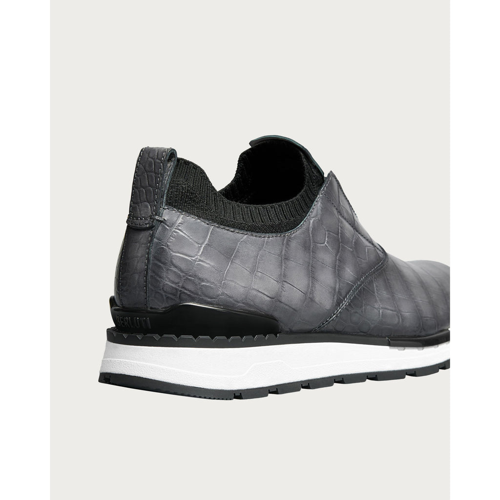 Espadrilles Berluti - Fast Track En Cuir d'Alligator et Nylon