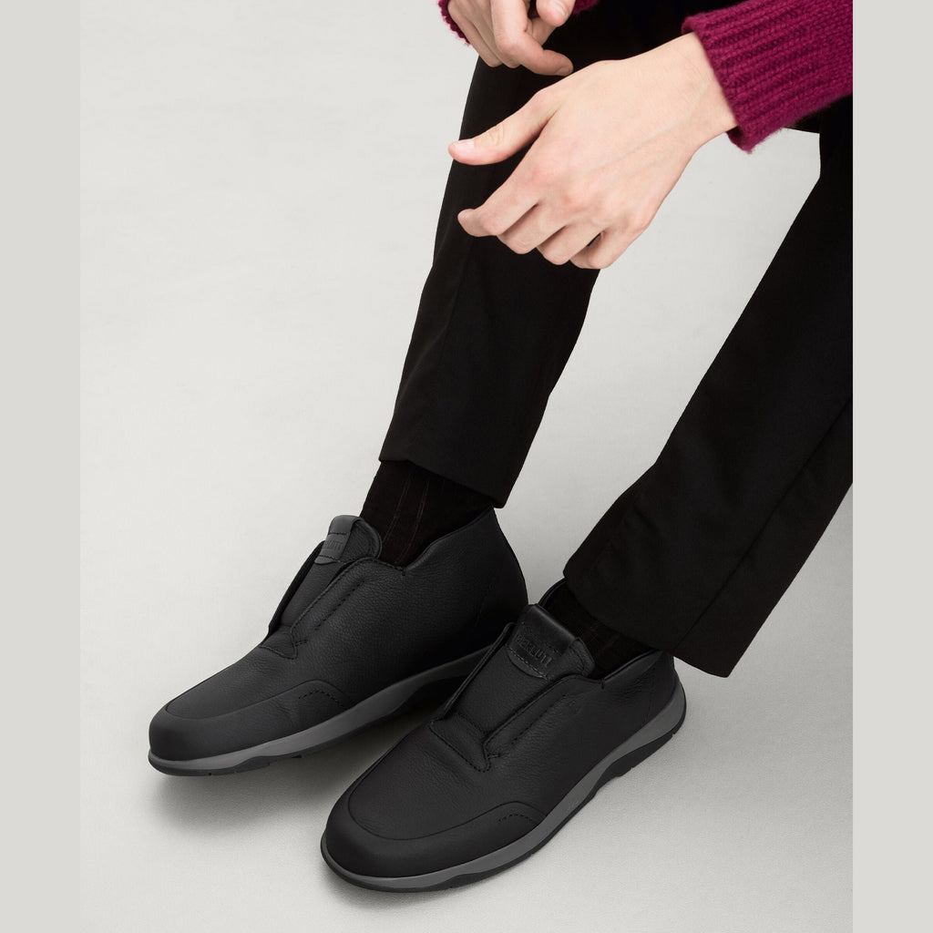 Espadrilles Berluti - Slip-On - Échappée Cuir Grainé