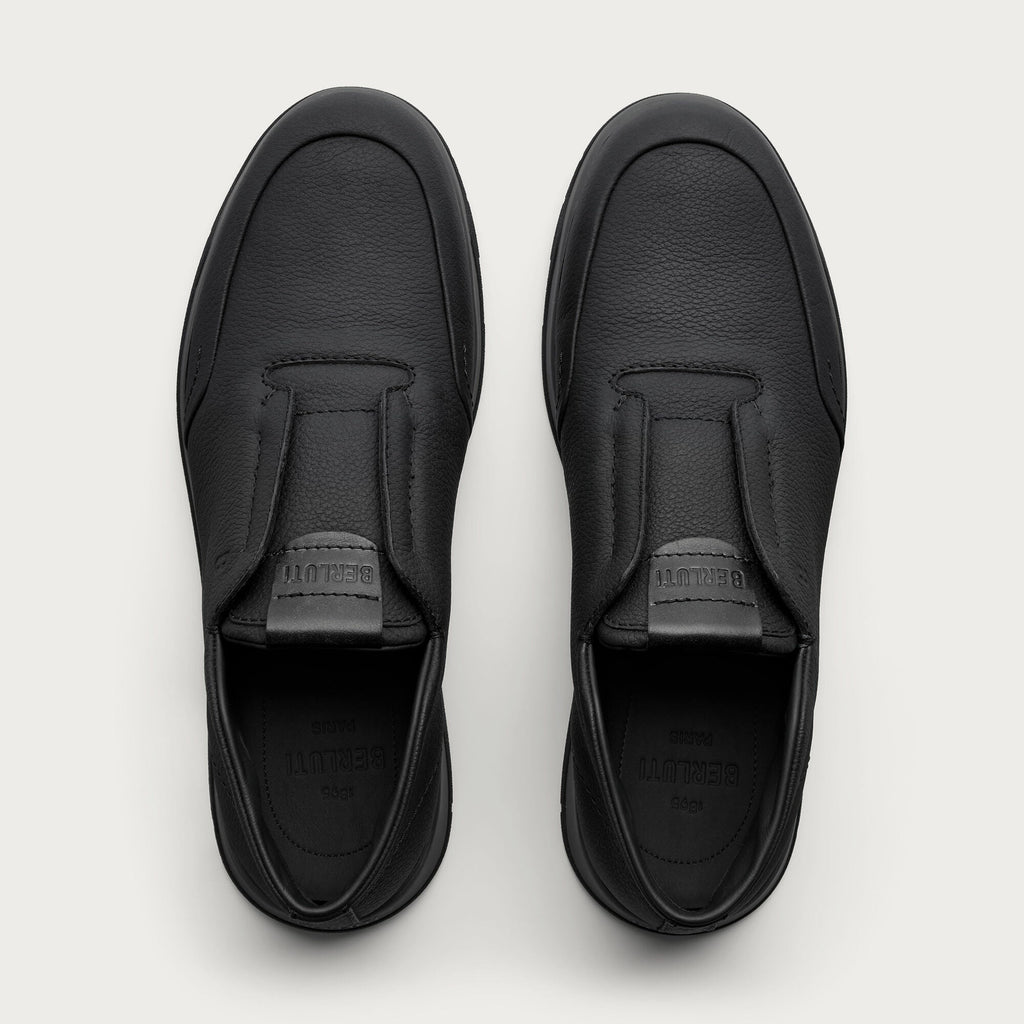 Espadrilles Berluti - Slip-On - Échappée Cuir Grainé