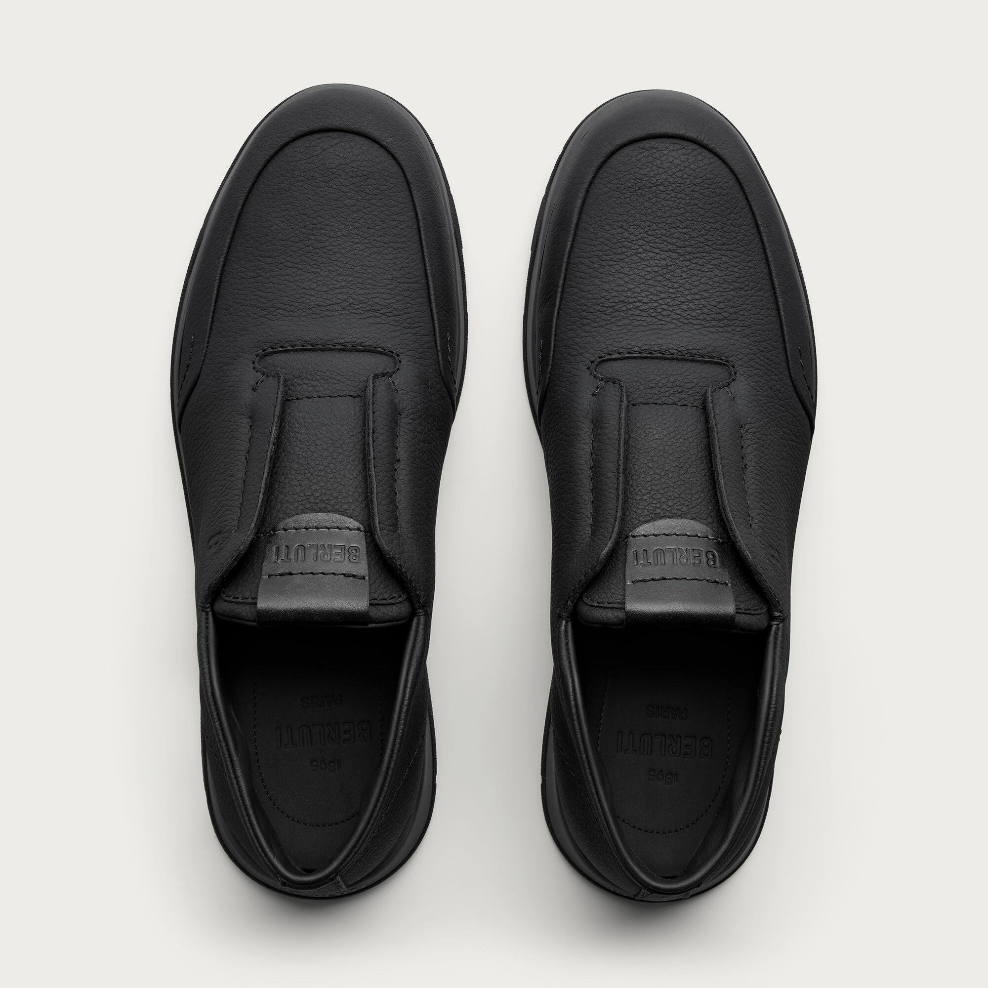 Espadrilles Berluti - Slip-On - Échappée Cuir Grainé